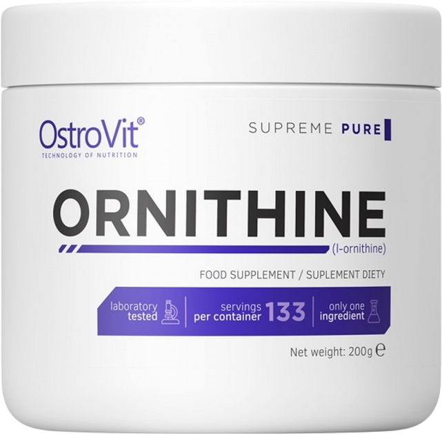 Харчова добавка OstroVit Ornithine 200 г (5902232619881) - зображення 1