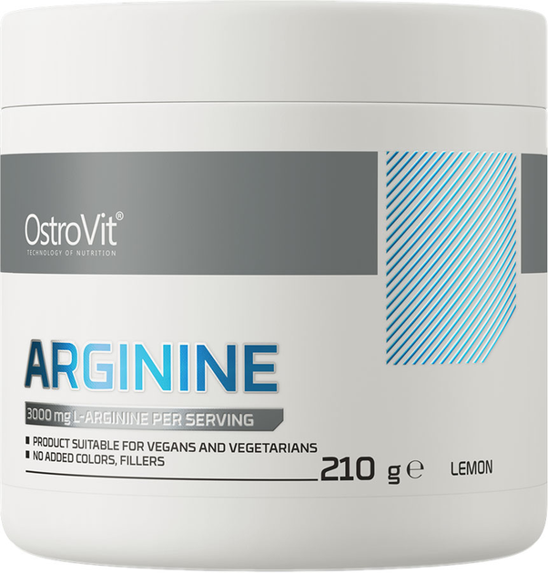 Амінокислота OstroVit Arginine 210 г Лимон (5902232611267) - зображення 1
