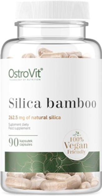 Suplement diety OstroVit Silica Bamboo 90 kapsułek (5903246227581) - obraz 1