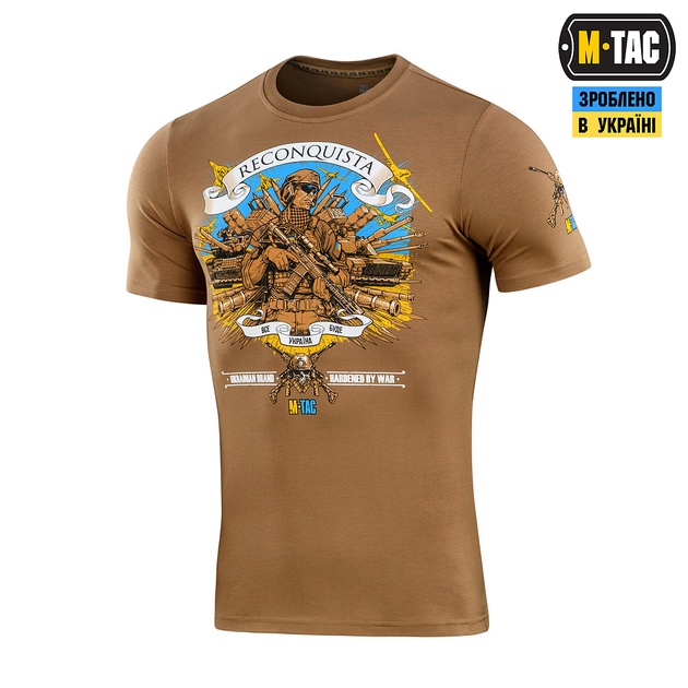 Футболка M-Tac Reconquista Coyote Brown 3XL - зображення 1