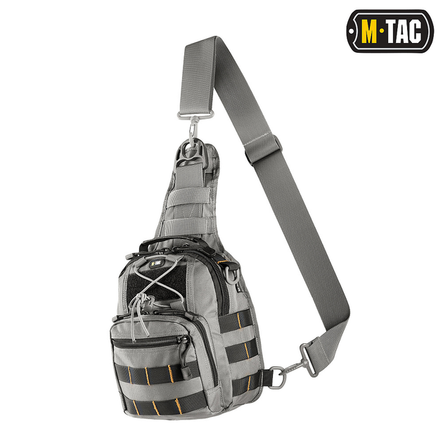 Сумка M-Tac Urban Line City Patrol Carabiner Bag Grey - изображение 1