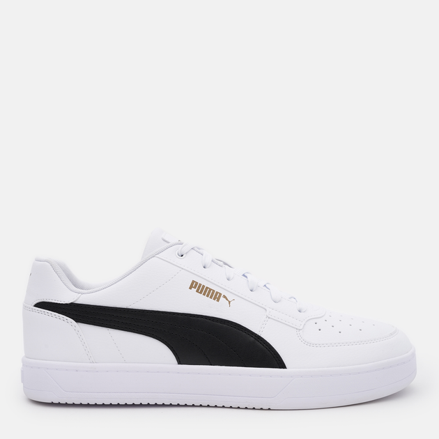 Акція на Чоловічі кеди низькі Puma Caven 2.0 39229003 43 (9UK) 28 см Puma White-Puma Black-Gold від Rozetka