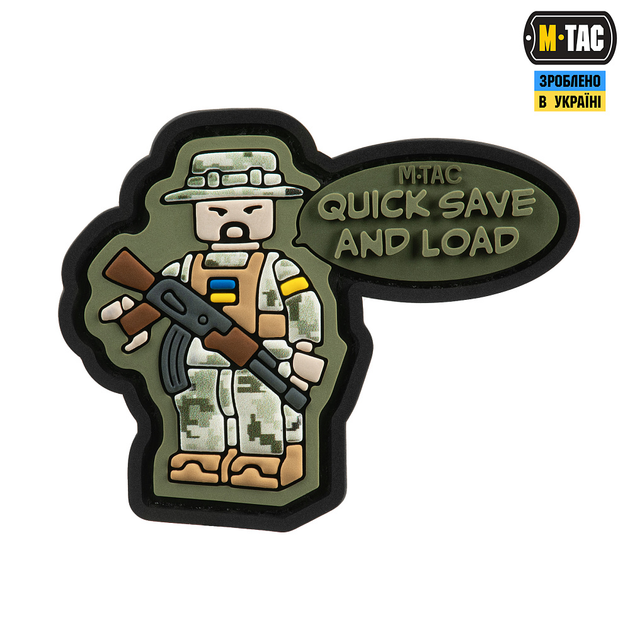 Нашивка Save Quick MM14 M-Tac (PVC) - зображення 1