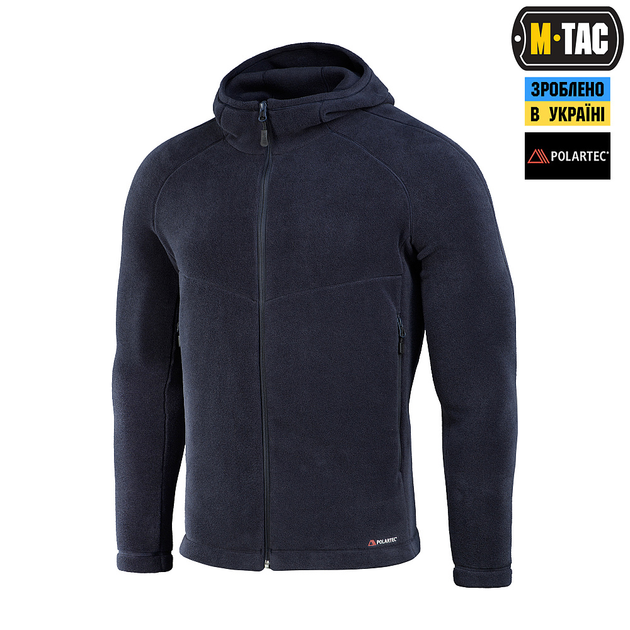 Кофта M-Tac Sprint Fleece Polartec Dark Navy Blue XL - зображення 1