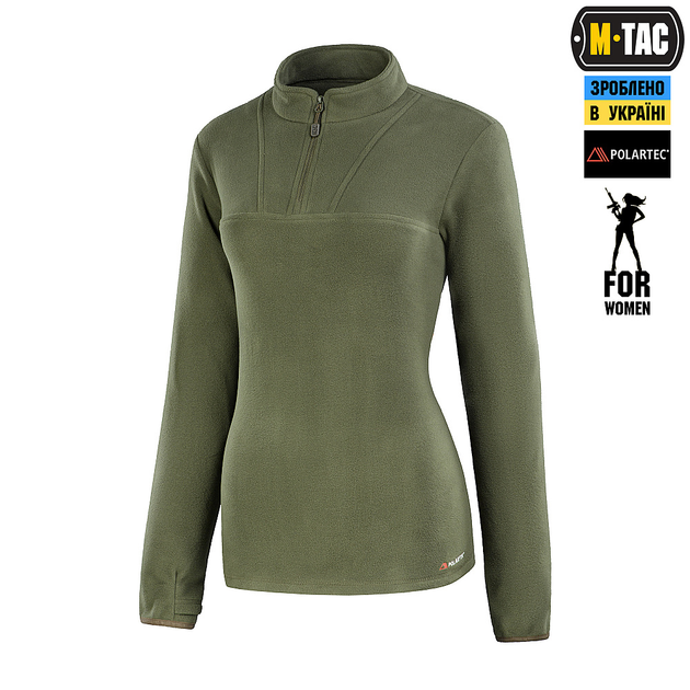 Кофта M-Tac Delta Polartec Lady Army Olive XL - зображення 1