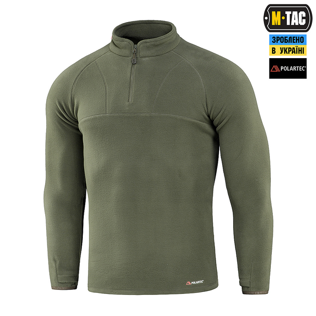 Кофта M-Tac Delta Polartec реглан Army Olive 3XL - зображення 1