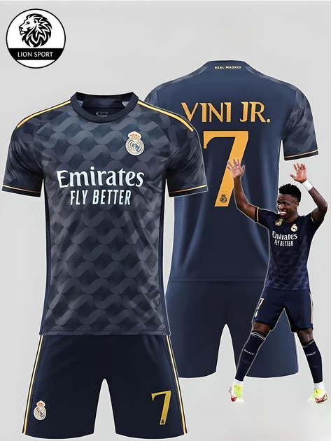 Форма футбольная детская Lion SPORT VINI JN. (Винисиус Жуниор) 7 Реал ...