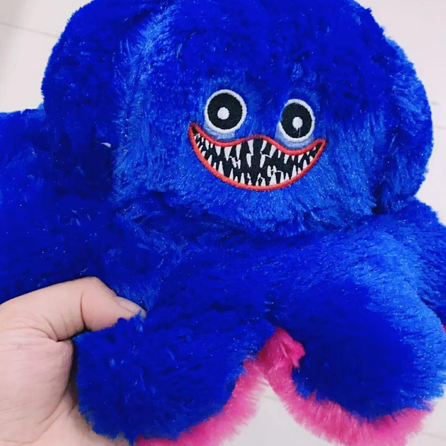 Мягкая игрушка Осьминог перевертыш Хаги Ваги 30 см Huggy Wuggy из игры ...