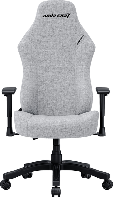 Кресло игровое Anda Seat Luna Size L Grey Fabric (AD18-44-G-F) - изображение 2