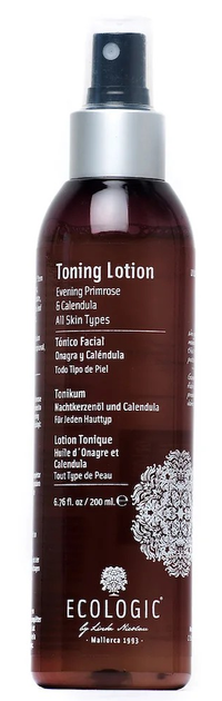 Лосьйон для обличчя Ecologic Cosmetics Toning Lotion Facial Mist 200 мл (8424353100149) - зображення 1