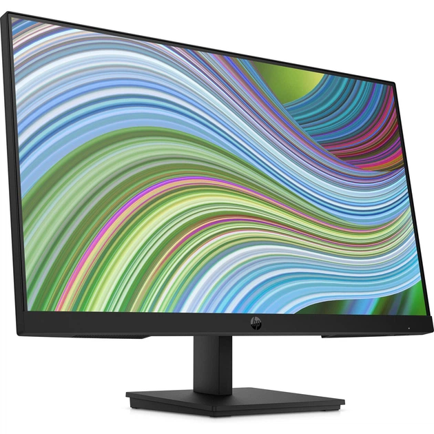 TFT 23.8' HP P24 G5, IPS, 75 Гц, VGA, HDMI, DP, чорний - зображення 2