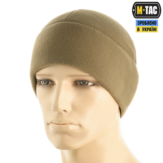 Шапка M-Tac Watch Cap Premium флис (250г/м2) Dark Olive M - изображение 1