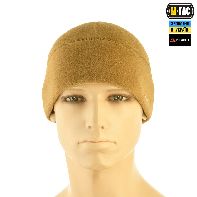 Шапка M-Tac Watch Cap фліс Polartec Coyote L - зображення 2