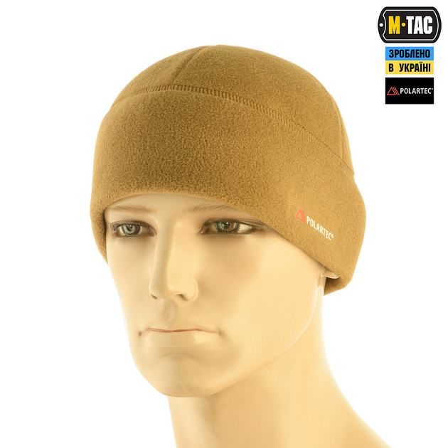 Шапка M-Tac Watch Cap фліс Polartec Coyote XL - зображення 1