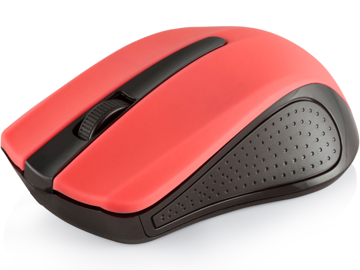 Беспроводная мышка Modecom MC-WM9 2кн 1200dpi Black-Red (M-MC-0WM9-150) - Фото 2 Беспроводная мышка Modecom MC-WM9 2кн 1200dpi Black-Red (M-MC-0WM9-150) - изображение 2