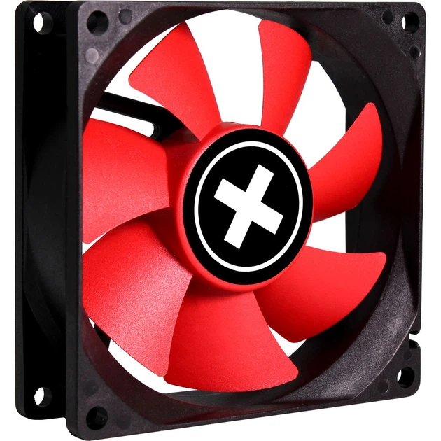 Вентилятор для корпусу 80мм Xilence Performance C XPF80.R.PWM Red-Black (XF040) - Фото 3 Вентилятор для корпусу 80мм Xilence Performance C XPF80.R.PWM Red-Black (XF040) - зображення 3