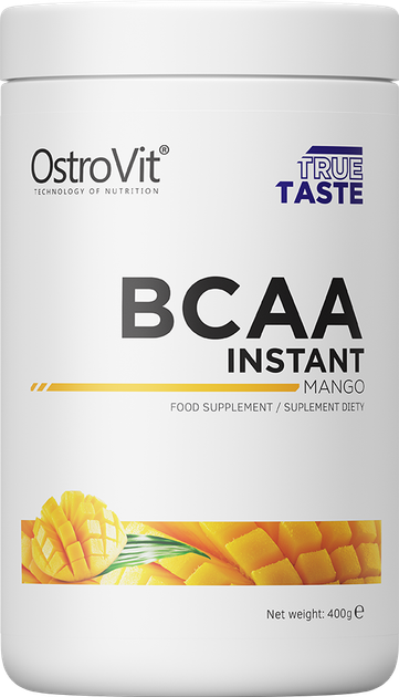 Амінокислота OstroVit BCAA Instant 400 г Манго (5902232613957) - зображення 1