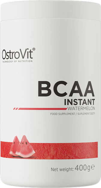 Aminokwas OstroVit BCAA Instant 400 g Arbuz (5902232613971) - obraz 1