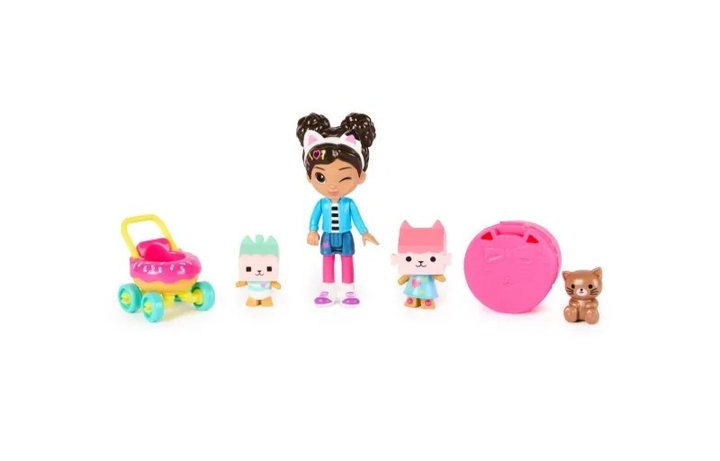 Zestaw figurek Spin Master Gabby's Dollhouse Gabby's Kitty Care Figure Set (778988600450) - obraz 2