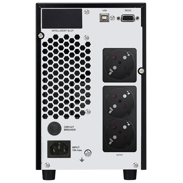 Источник бесперебойного питания ИБП FSP CH-1102TS Champ 2 kVA Tower Schuko 2000VA/1800W Online Schuko*3 CE Black (PPF16A1900) - Фото 2 Источник бесперебойного питания ИБП FSP CH-1102TS Champ 2 kVA Tower Schuko 2000VA/1800W Online Schuko*3 CE Black (PPF16A1900) - изображение 2