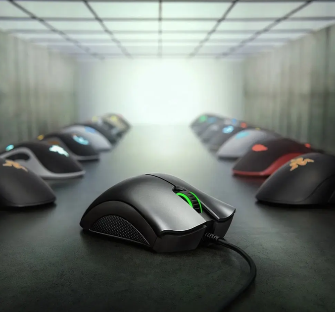 Мышка проводная Razer DeathAdder Essential USB Black - изображение 5