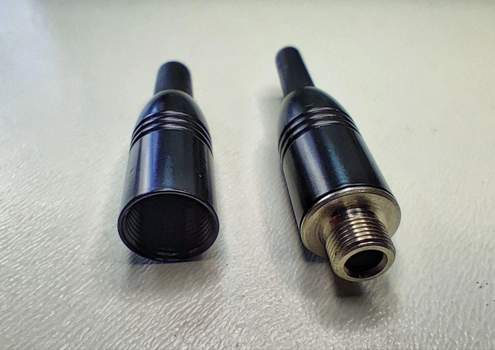 Разъем mini Jack стерео гнездо с резьбовой фиксацией,3.5 socket and jacket SB404B+SA4.5 (4.5-6mm), контакты-покрытие золото, на кабель диам. от 4.5 до 6.0 мм, I-Taki (Южная Корея) - Фото 3 Разъем mini Jack стерео гнездо с резьбовой фиксацией,3.5 socket and jacket SB404B+SA4.5 (4.5-6mm), контакты-покрытие золото, на кабель диам. от 4.5 до 6.0 мм, I-Taki (Южная Корея) - изображение 3