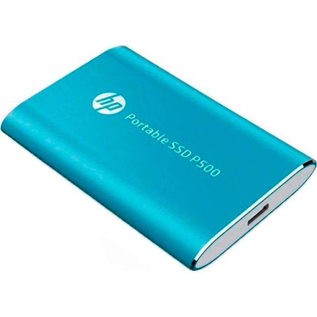Накопичувач SSD HP P500 1ТБ зовнішній USB3.2 Gen1 Blue (1F5P6AA
