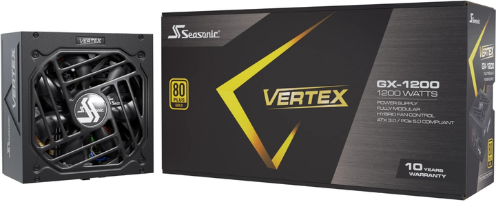 Блок живлення Seasonic Vertex GX-1200 ATX 3.0 1200W Black (100350216) - зображення 8
