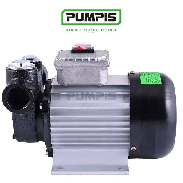 Насос для перекачки дизельного топлива PUMPIS AC 220-60, 220 В, 60 л/мин - изображение 2