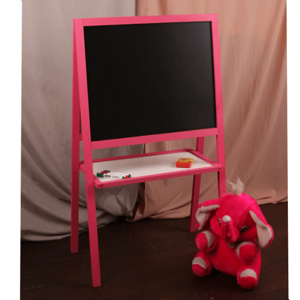 Мольберт ToyCloud двусторонний, розовый, 110 см ВК08 - изображение 4