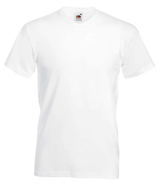 Футболка Fruit of the Loom Valueweight v-neck 4XL 30 Білий (0610660304XL) - Фото 1 Футболка Fruit of the Loom Valueweight v-neck 4XL 30 Білий (0610660304XL) - зображення 1