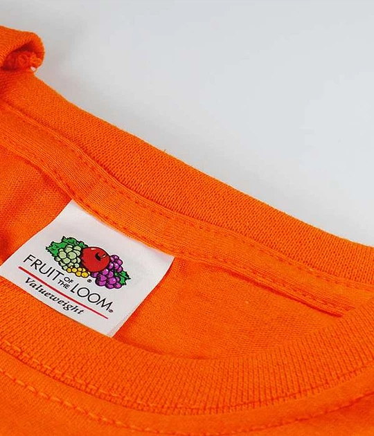 Футболка мужская Fruit of the Loom Original T 3XL Оранжевый (0610820443XL) - изображение 3