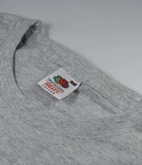 Футболка Fruit of the Loom Heavy M Сіро-ліловий (061212094M) - зображення 3