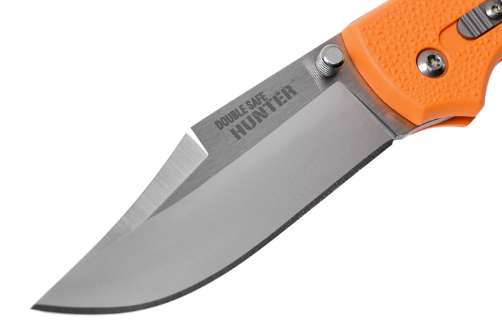 Нож складной Cold Steel Double Safe Hunter, Orange (CST CS-23JB) - Фото 5 Нож складной Cold Steel Double Safe Hunter, Orange (CST CS-23JB) - изображение 5