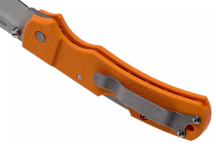 Нож складной Cold Steel Double Safe Hunter, Orange (CST CS-23JB) - Фото 7 Нож складной Cold Steel Double Safe Hunter, Orange (CST CS-23JB) - изображение 7