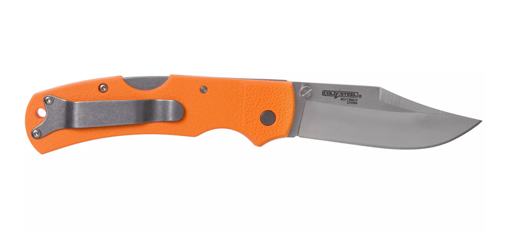 Нож складной Cold Steel Double Safe Hunter, Orange, Blister (CST CS-23JBZ) - Фото 4 Нож складной Cold Steel Double Safe Hunter, Orange, Blister (CST CS-23JBZ) - изображение 4