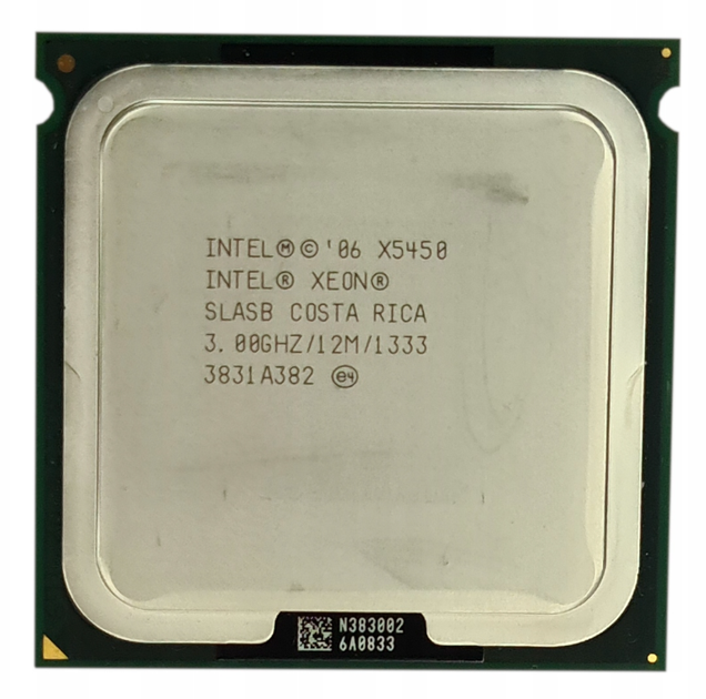 Процесор Intel Xeon X5450 4-ядра 3.0 GHz SLASB C0 для LGA775 Б/В - Фото 1 Процесор Intel Xeon X5450 4-ядра 3.0 GHz SLASB C0 для LGA775 Б/В - изображение 1
