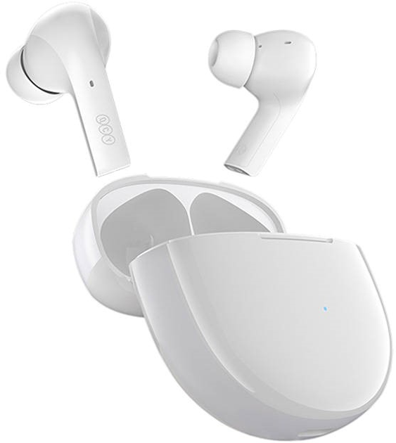 Słuchawki QCY TWS T18 White (6957141407219) - obraz 4