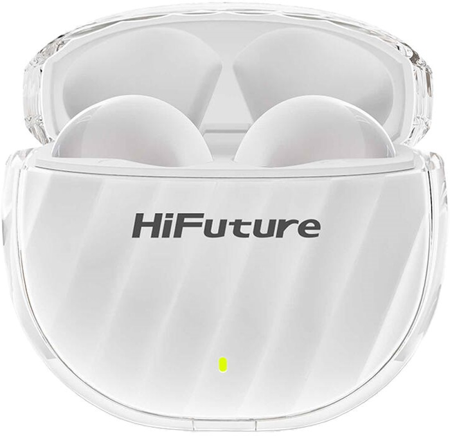 Słuchawki HiFuture FlyBuds 3 White (6972576181077) - obraz 3