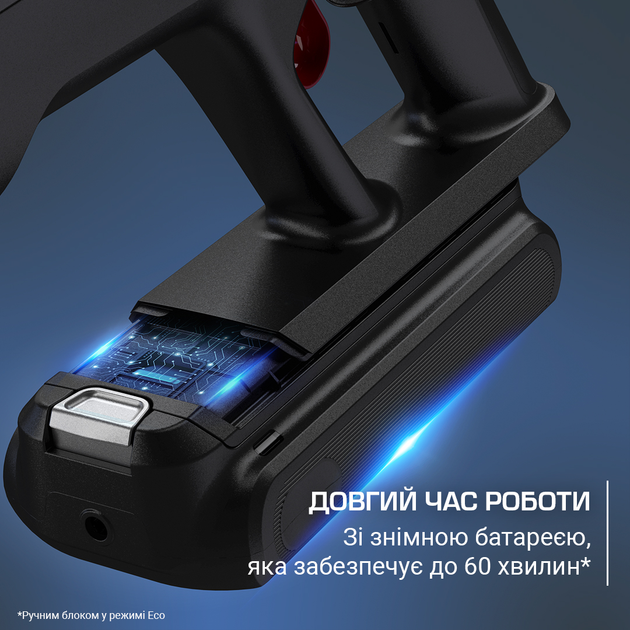 Акумуляторний пилосос Rowenta X-Force Flex 12.60 NEO Auto Aqua Allergy RH9LC1WO - зображення 5