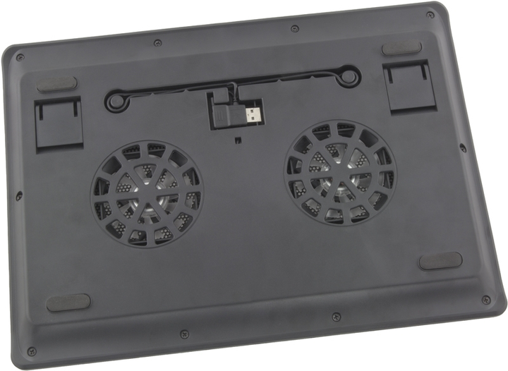 Охолоджувальна підставка для ноутбука Esperanza Tivano EA144 15.6" Black (5901299904237) - зображення 3