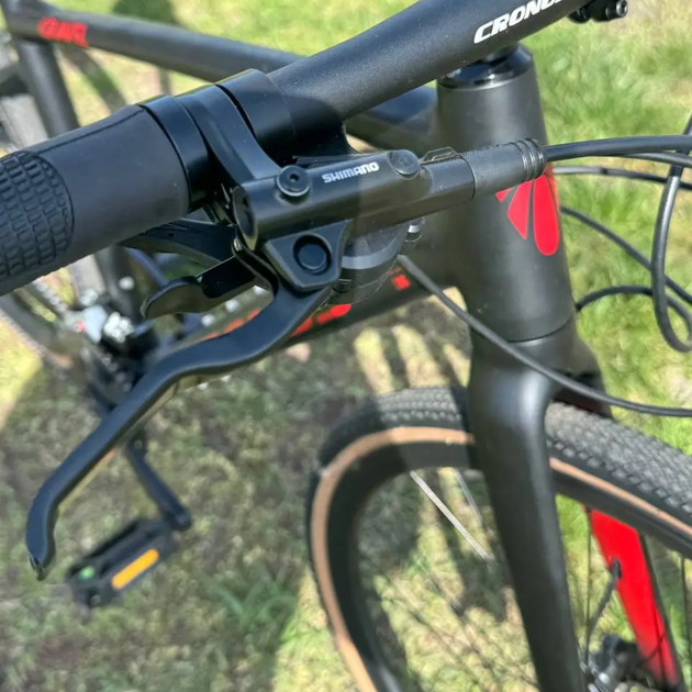 Велосипед Cronus 28" Gravel 2024 Рама-17,5" black-red - изображение 3