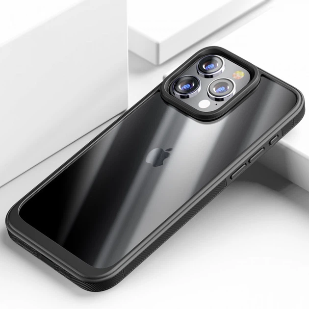 Чехол TPU+PC Pulse для Apple iPhone 14 Pro (6.1") Black - Фото 2 Чехол TPU+PC Pulse для Apple iPhone 14 Pro (6.1") Black - изображение 2