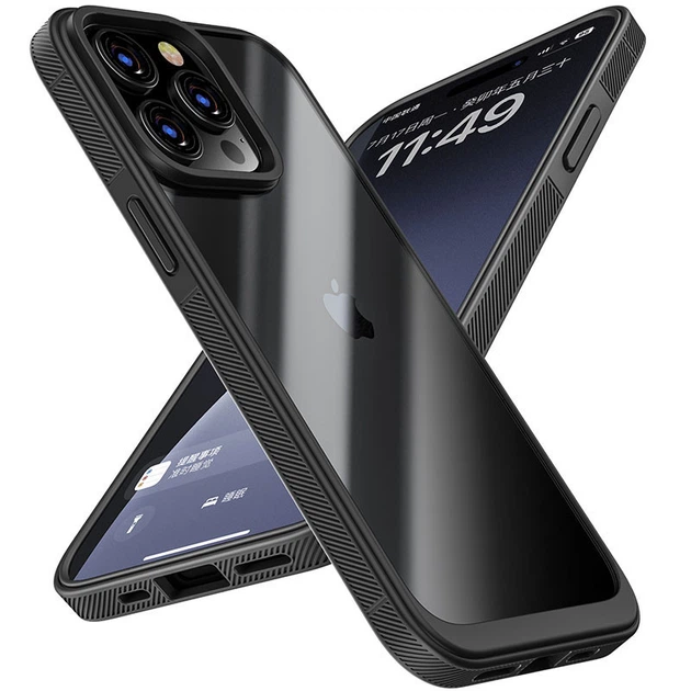 Чехол TPU+PC Pulse для Apple iPhone 14 Pro (6.1") Black - Фото 6 Чехол TPU+PC Pulse для Apple iPhone 14 Pro (6.1") Black - изображение 6
