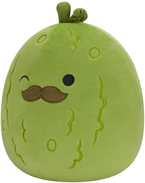 М'яка іграшка Squishmallows Little Plush Charles Pickle W/Mustache 19см (0196566213326) - зображення 2