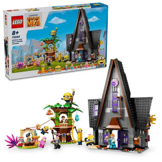 Конструктор LEGO Despicable Me Родинний маєток Ґру й посіпак 868