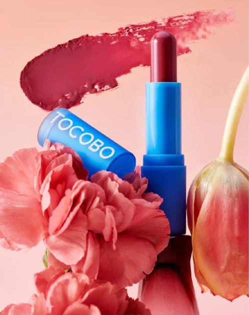 Бальзам для губ Tocobo Powder Cream в стіку 031 Rose Burn Темно-рожевий 3.5 г (8809835060102) - зображення 3