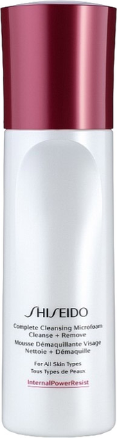 Пінка для зняття макіяжу Shiseido Skincare Complete Cleansing Microfoam 180 мл (729238155947) - зображення 1