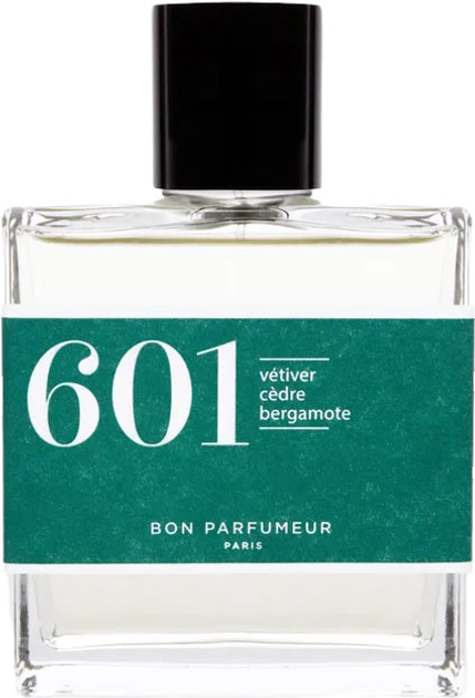 Woda perfumowana unisex Bon Parfumeur 601 Vetiver Cedar And Bergamot 100 ml (3760246988070) - obraz 1
