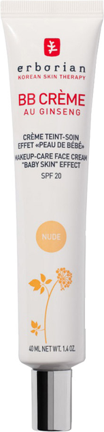 BB-крем Erborian Au Ginseng Nude SPF 20 40 мл (8809255786330) - зображення 1